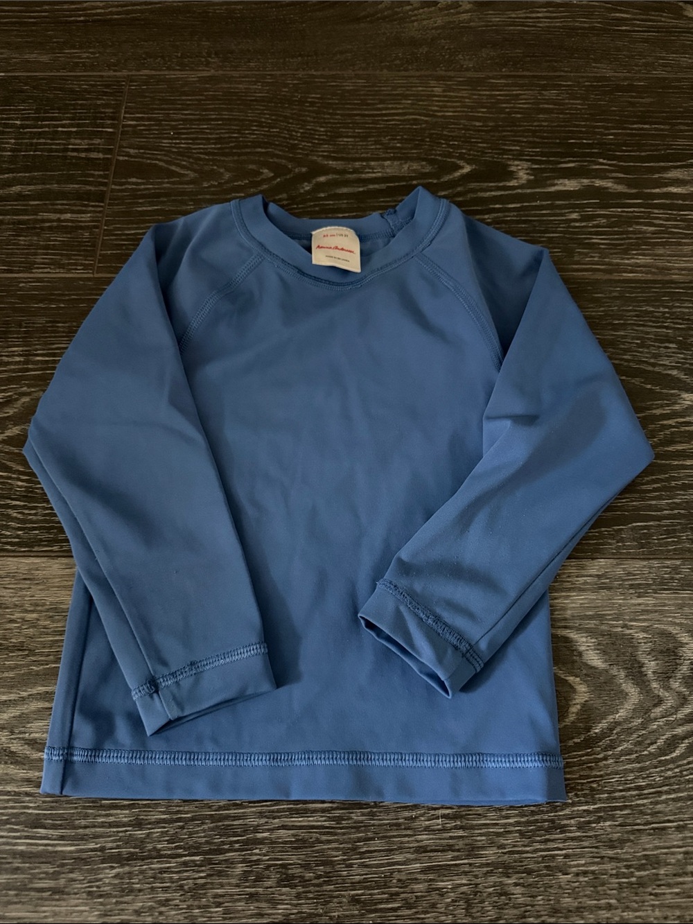 Hannah Andersson toddler boys rash guard/ sun swim shirt 2T